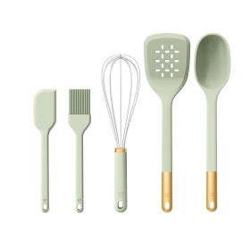 5-Piece Kitchen Tool Set (Color: Sage Green)